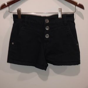High waisted Black Shorts!